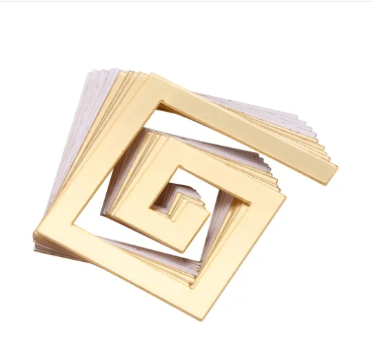 Pack of 3D self Adhesive Acrylic Mirror DIY Building Border Mirror Art Home Decoration Mirror Wall Sticker living room Home Decor - Image 7