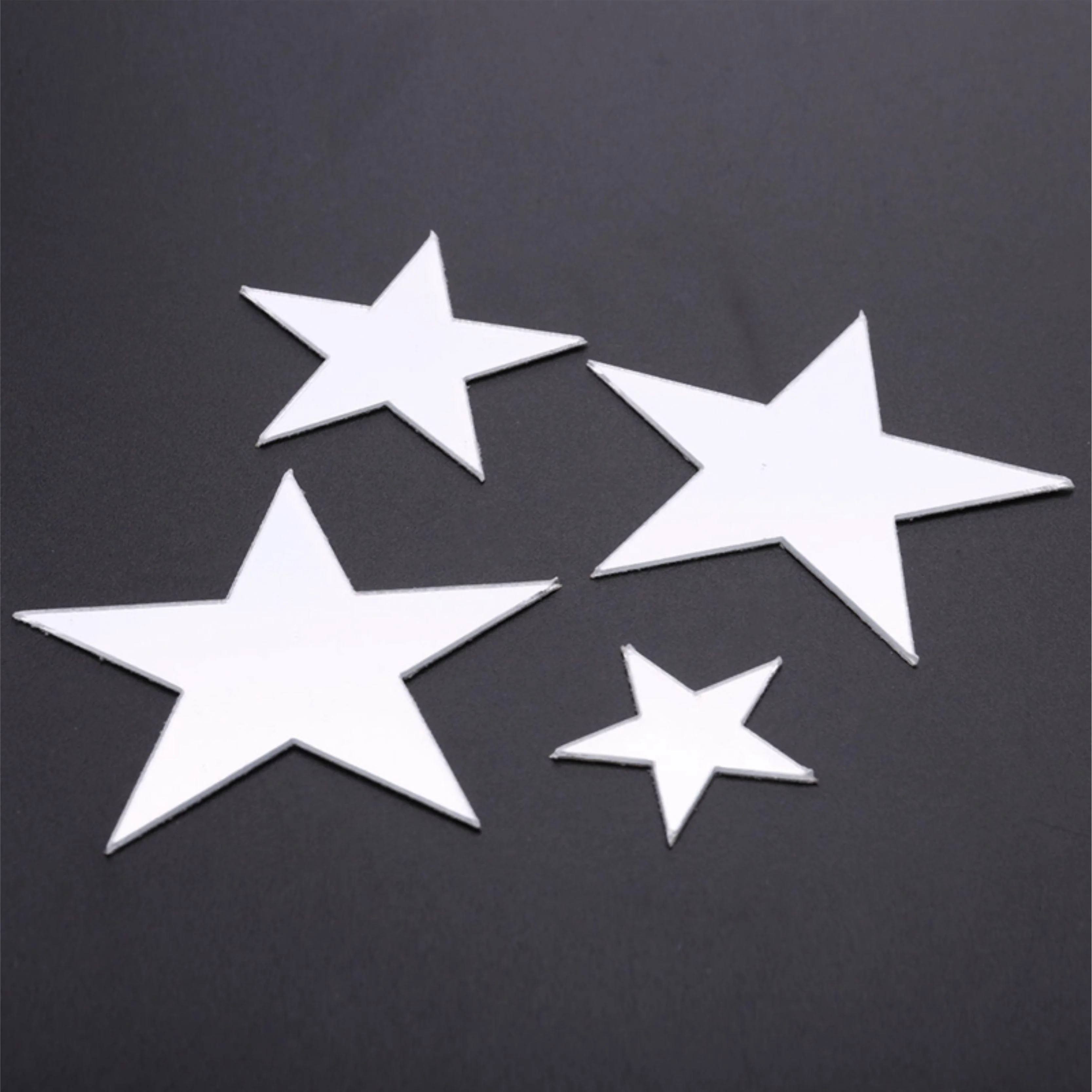 20pcs Star 3D Mirror Self Adhesiive Acrylic Mirror Sticker for wall Decoration Living Room Bedroom Kids Decorative wall Stickers - Image 5