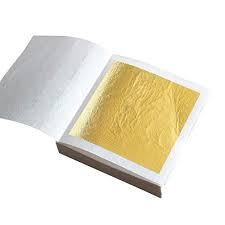 25 sheets foil paper Multi Purpose Aluminium leaf 14x14 cm each leaf  size - Image 9