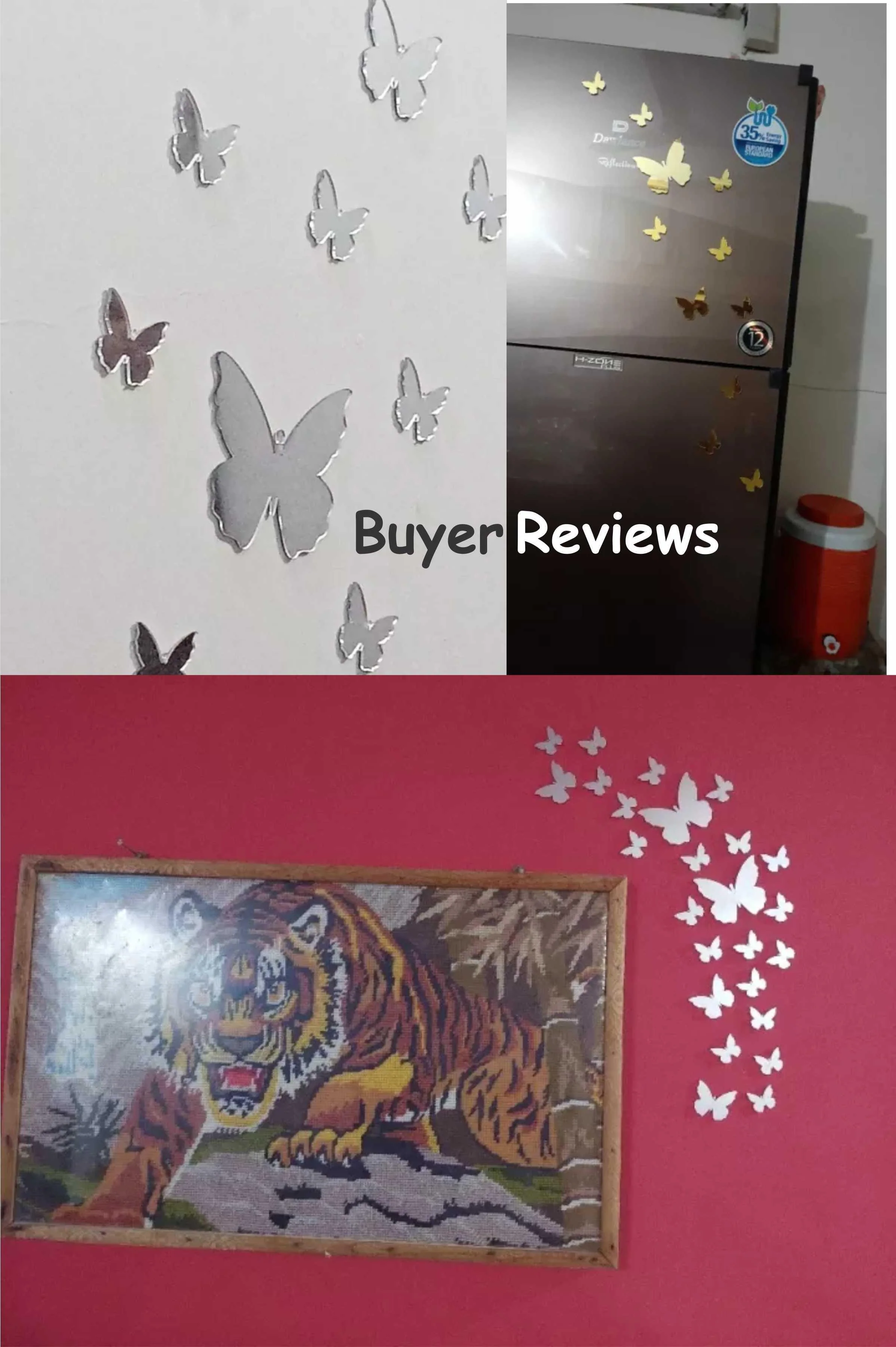 25Pcs Butterflies 3D DIY Mirror Self Adhesive Wall Sticker Durable DIY Simple Decal for Living Room Art Home Decor - Image 4