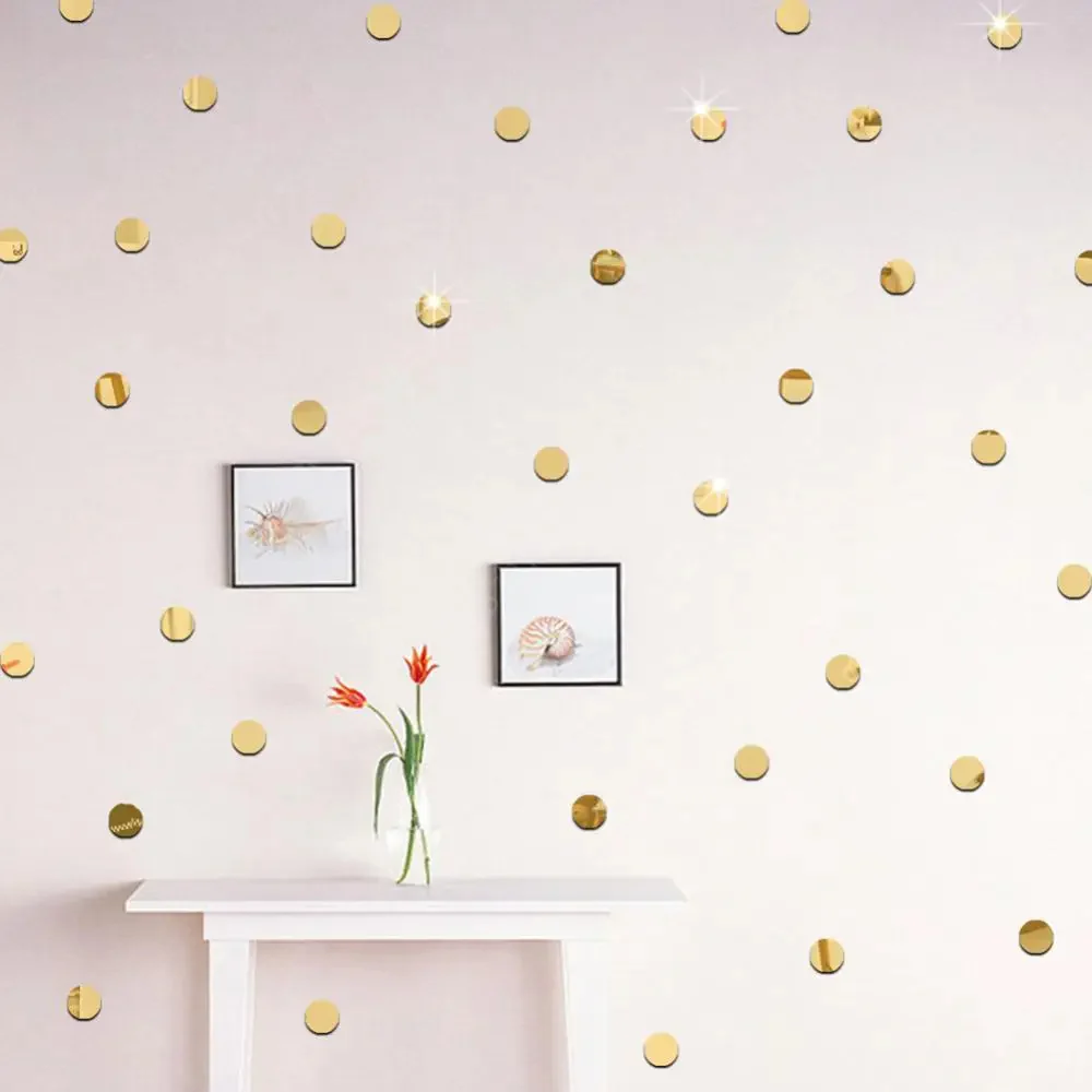 3cm Round Mirror Wall Sticker DIY Home Art Decor for Kids Living Room Bedroom Decoration - Image 4