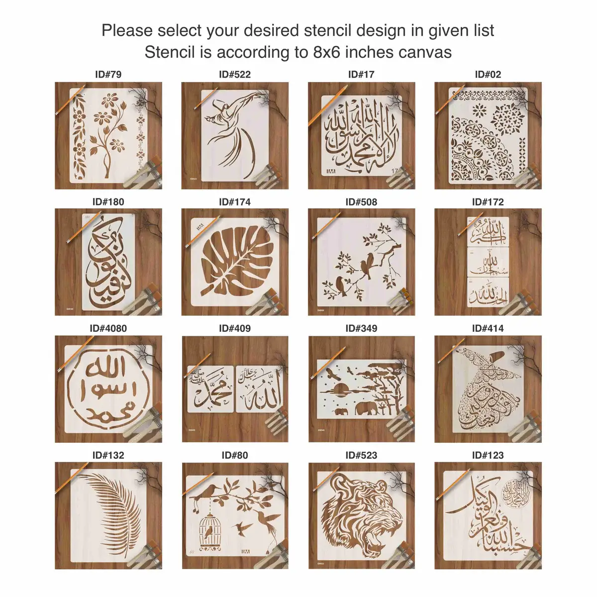 5 in 1 Canvas Painting - Starter Kit - Image 3