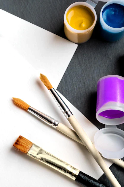 6Pcs Artist Paint Brush Set Nylon Bristles Brushes for  Watercolor Acrylic Oil Painting - Image 10