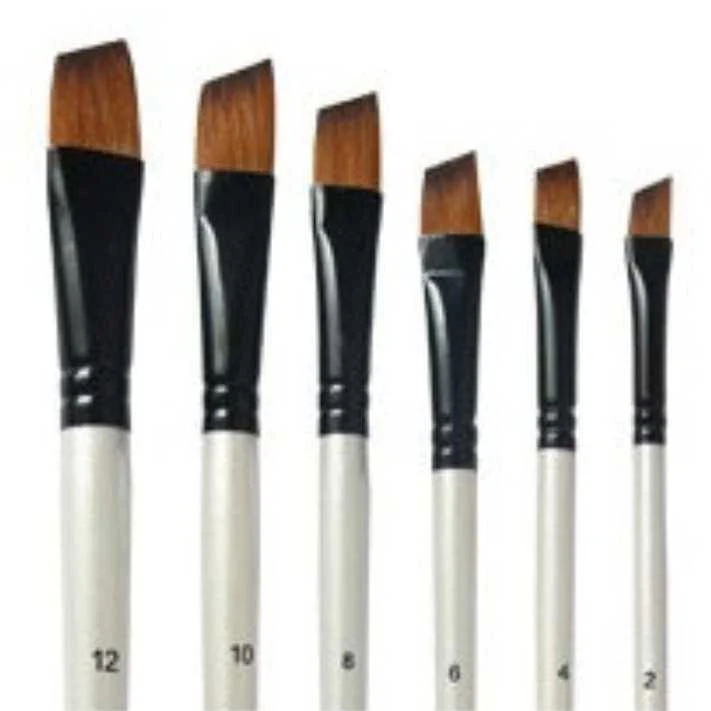 6Pcs Artist Paint Brush Set Nylon Bristles Brushes for  Watercolor Acrylic Oil Painting - Image 9