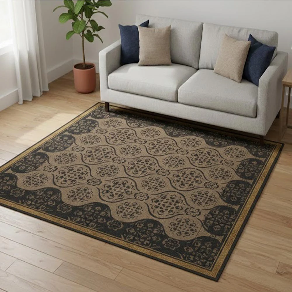 Arabesque Pattern Stencil for Wall, Furniture & Tile Art – Moroccan Geometric Design – ID# 723 - Image 2