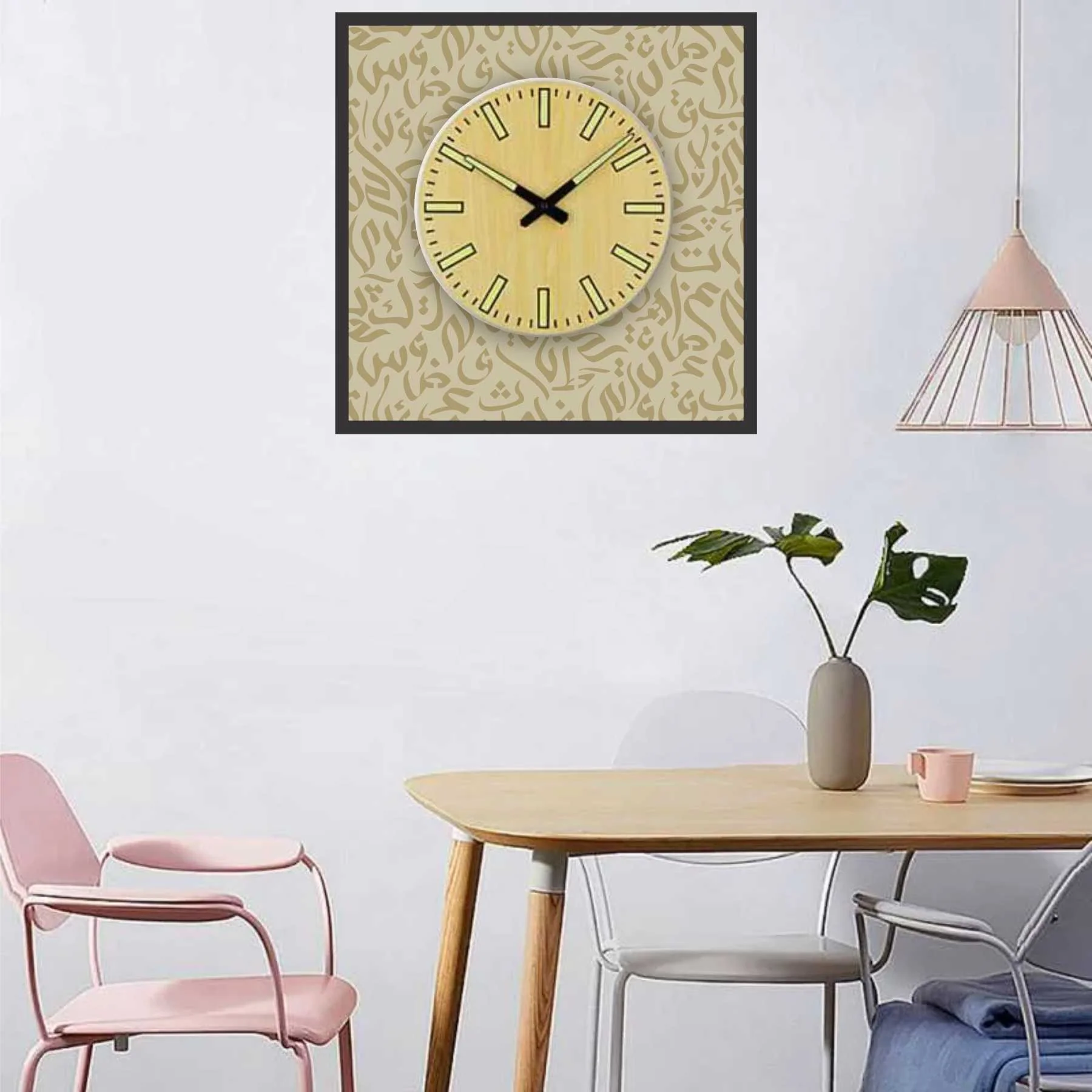 Arabic Alphabets Calligraphy Islamic Reusable Stencil for Canvas and wall painting.ID#4159 - Image 5