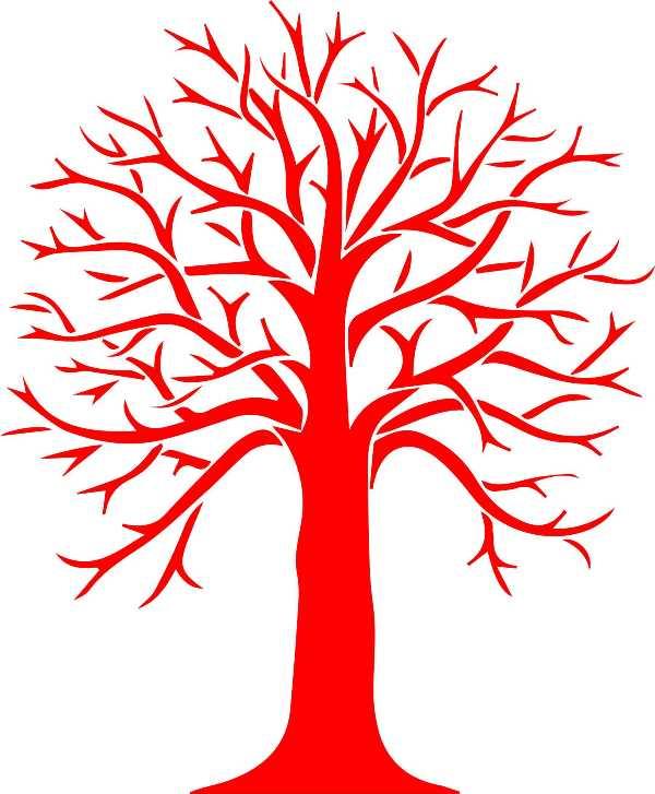 Autumn Tree Reusable Stencil for Canvas and wall painting.ID#131 - Image 6