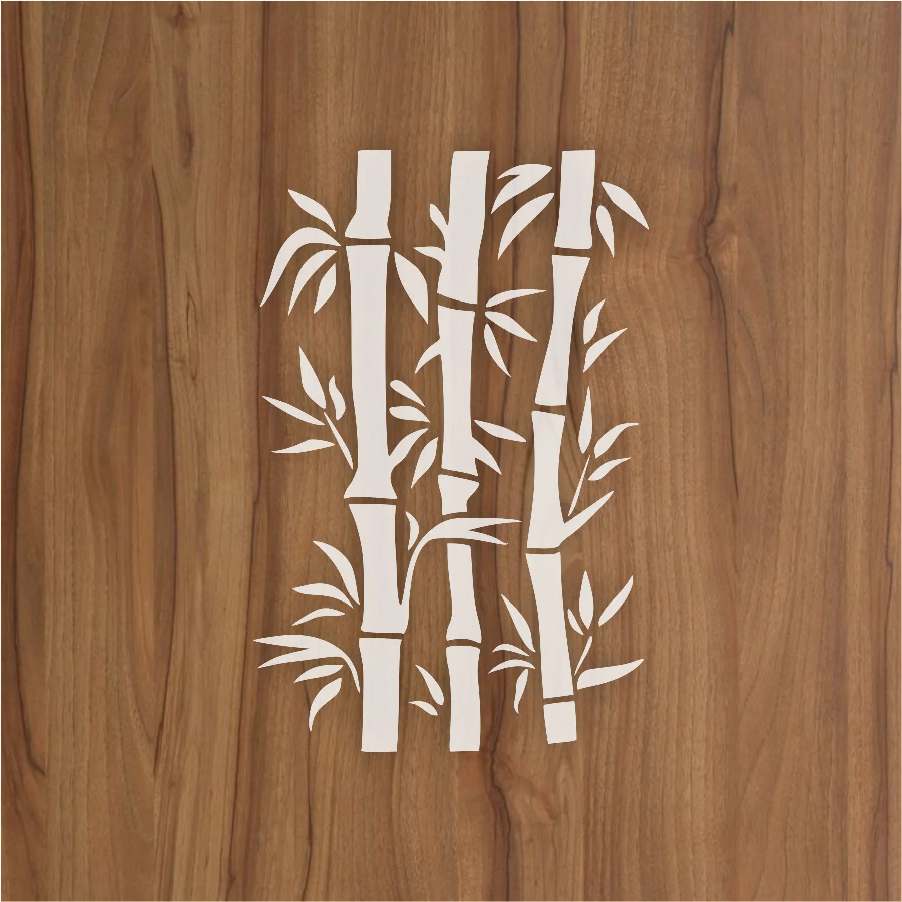 Bambo Plant Stencil Painting Scrapbook Coloring Embossing Album Decor Template. ID #626 - Image 3