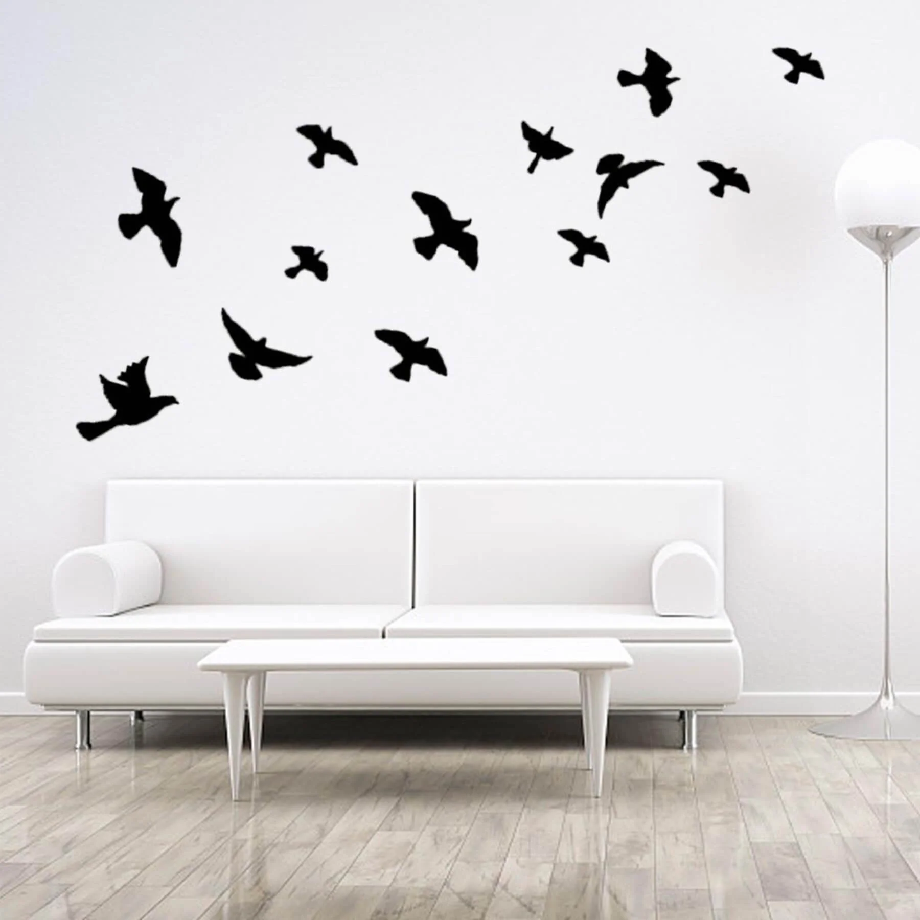 Birds Flying Reusable Stencil For Canvas And Wall Painting.ID#231 - Image 6