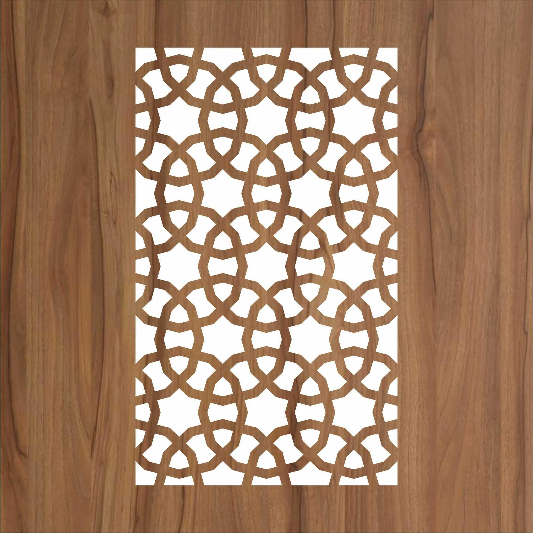 Chainmail Pattern Moroccan Fabric Reusable Stencil For Canvas And Wall Painting.ID#208E - Image 2