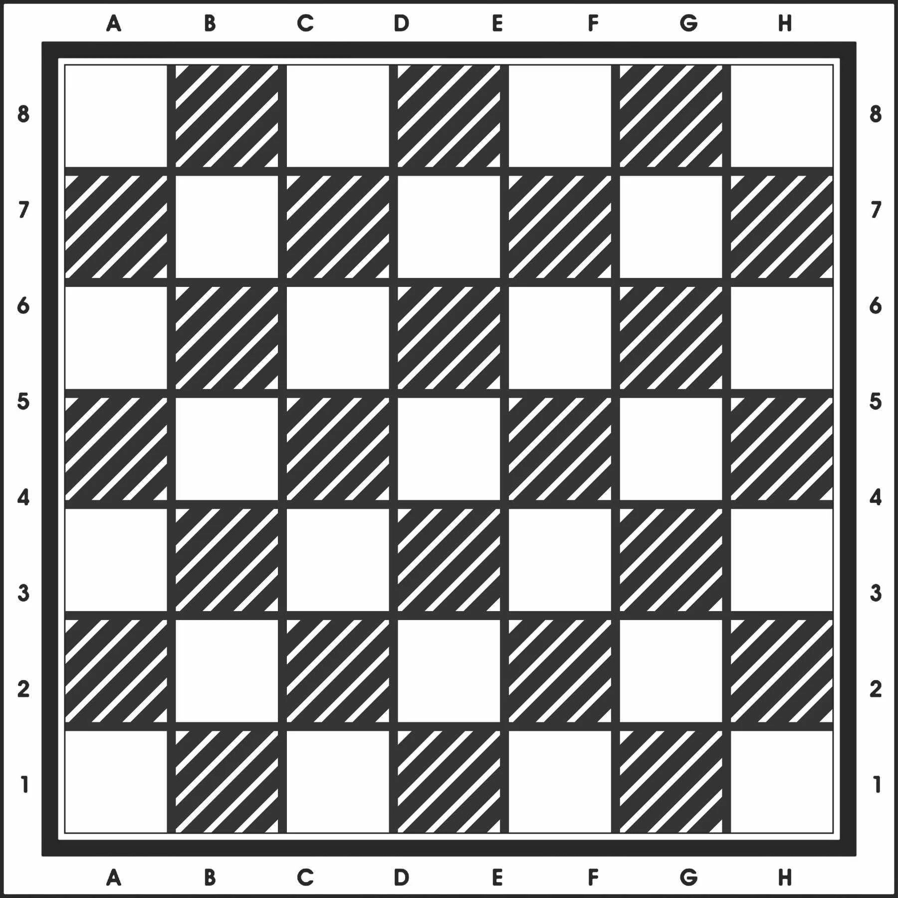 Chess board Lines Reusable Stencil For Canvas And Wall Painting.ID# 447 - Image 5