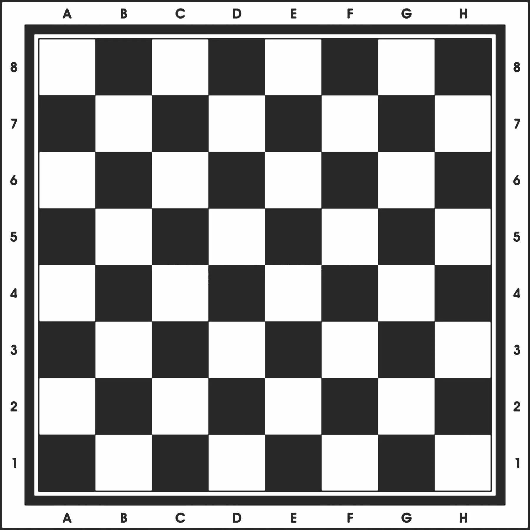 Chess board Reusable Stencil For Canvas And Wall Painting.ID# 446 - Image 6