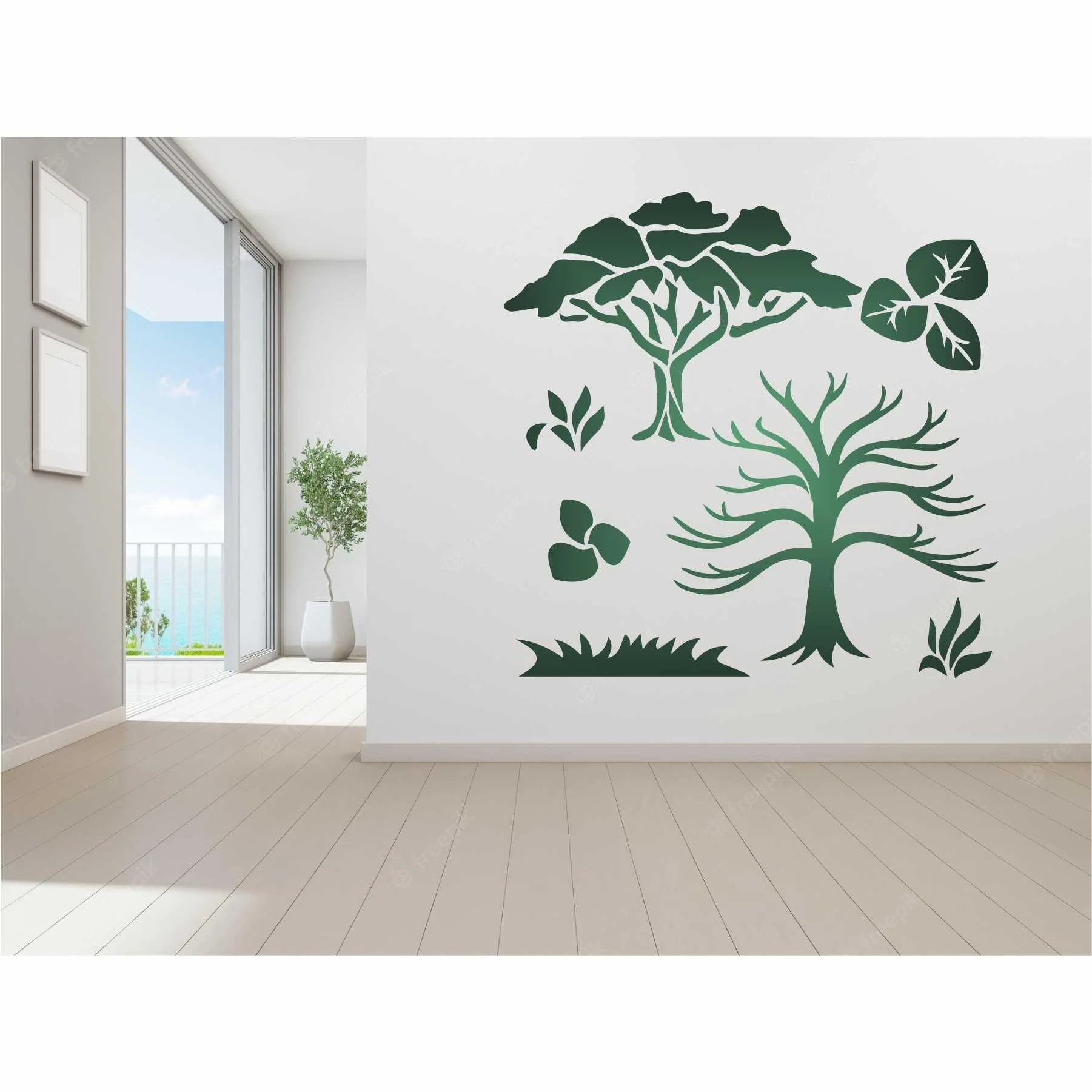 Cricut Tree Reusable Stencil For Canvas And Wall Painting.ID#135 - Image 2
