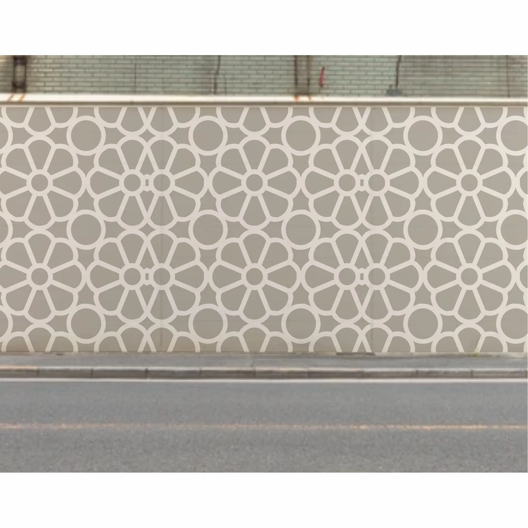 Decorative Floral Stencil Reusable Stencil For Canvas And Wall Painting.ID #362 - Image 3