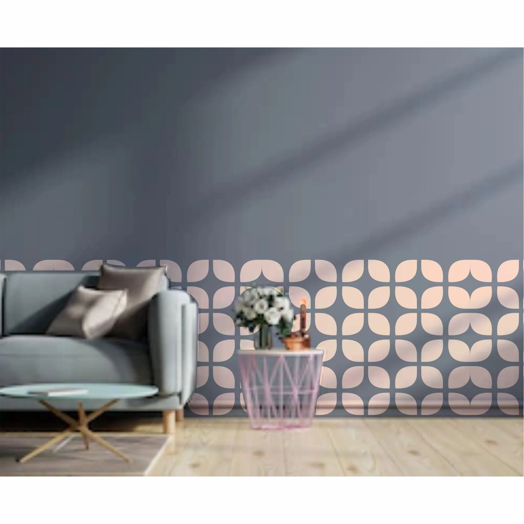 Decorative Florel Stencil Reusable Stencil For Canvas And Wall Painting.ID #363 - Image 6