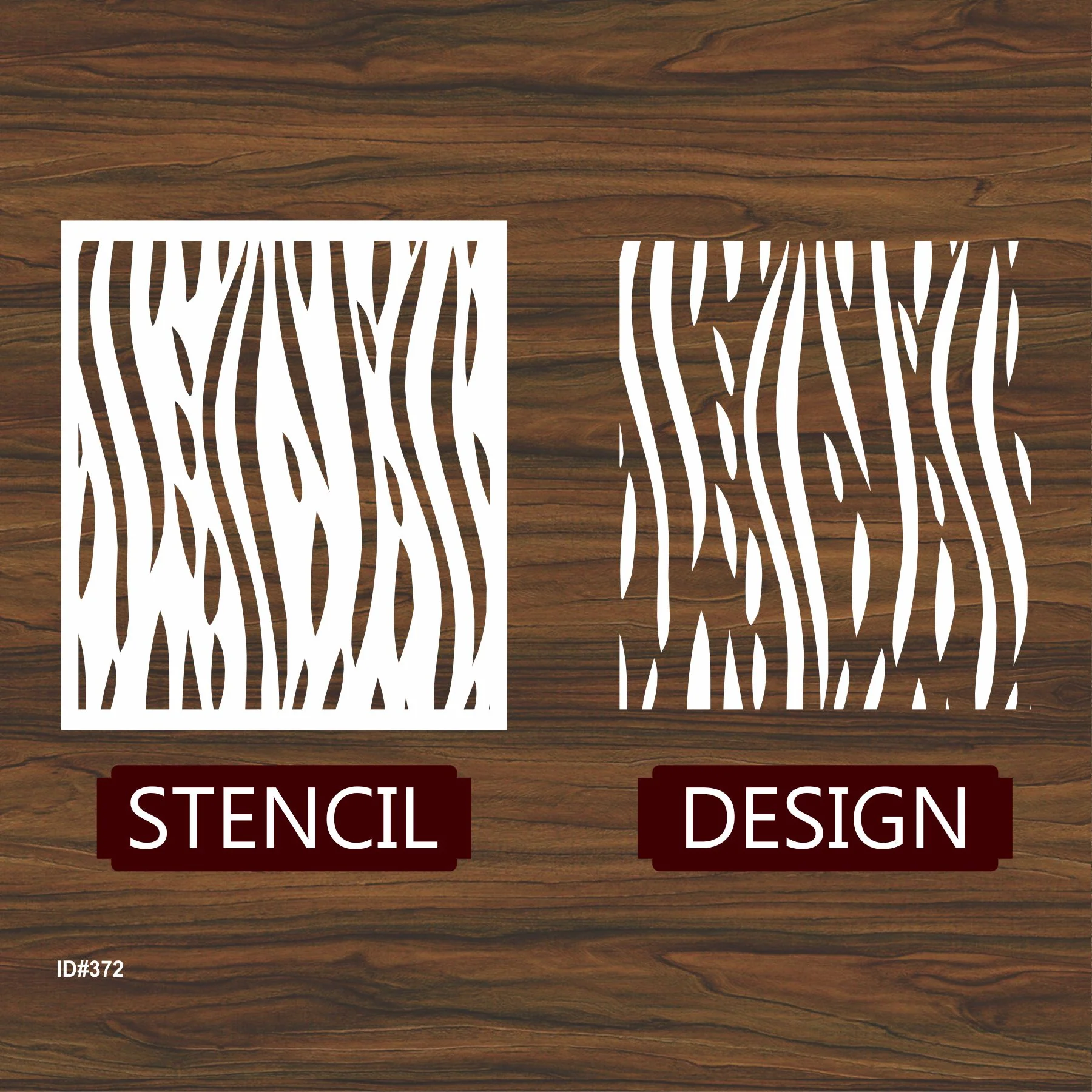 Decorative Line pattren Stencil Reusable Stencil For Canvas And Wall Painting.ID #372 - Image 4