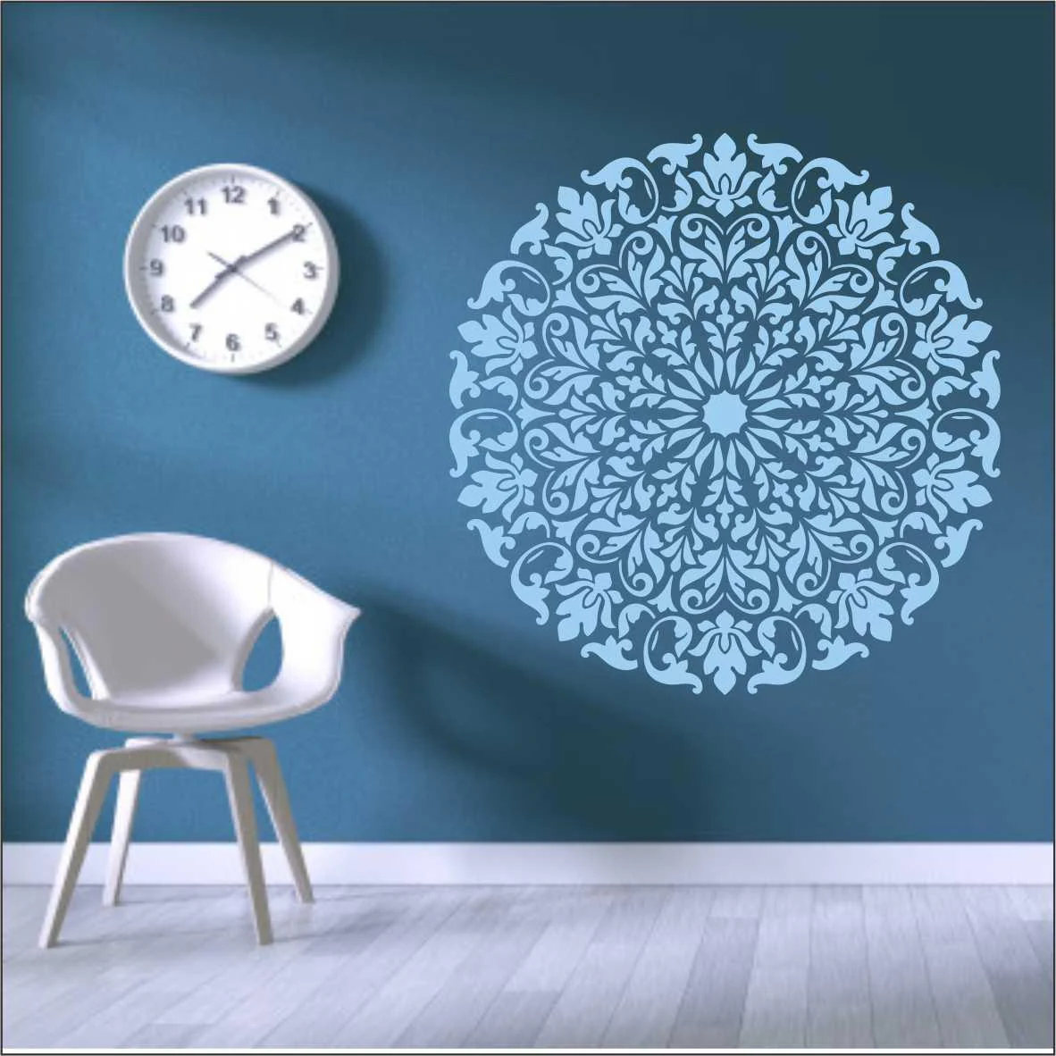 Desen Mandala Reusable Stencil For Canvas And Wall Painting.ID# 425 - Image 7