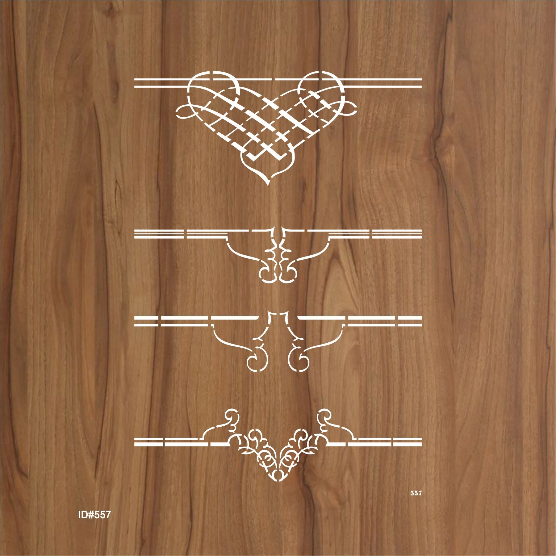 Divider Line Stencil DIY Wall Painting Scrapbook Coloring Embossing Album Decorative Card Template. ID #557 - Image 2