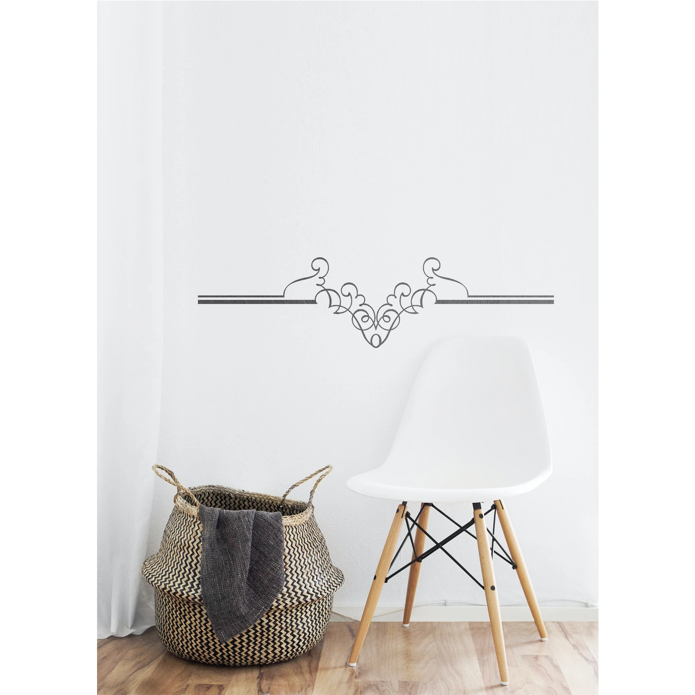 Divider Line Stencil DIY Wall Painting Scrapbook Coloring Embossing Album Decorative Card Template. ID #557 - Image 5