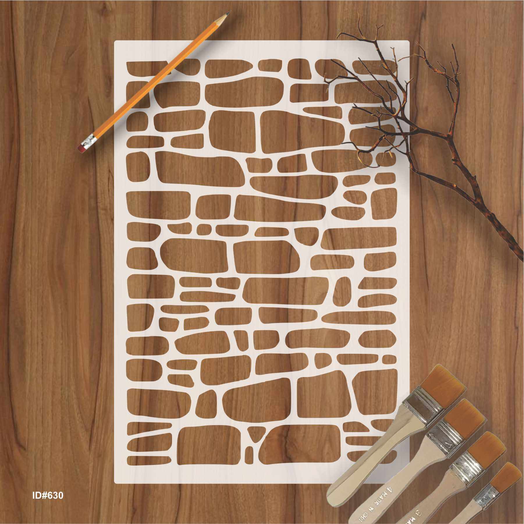 Diy Stone Stencil Painting Scrapbook Coloring Embossing Album Decor Template. ID #630