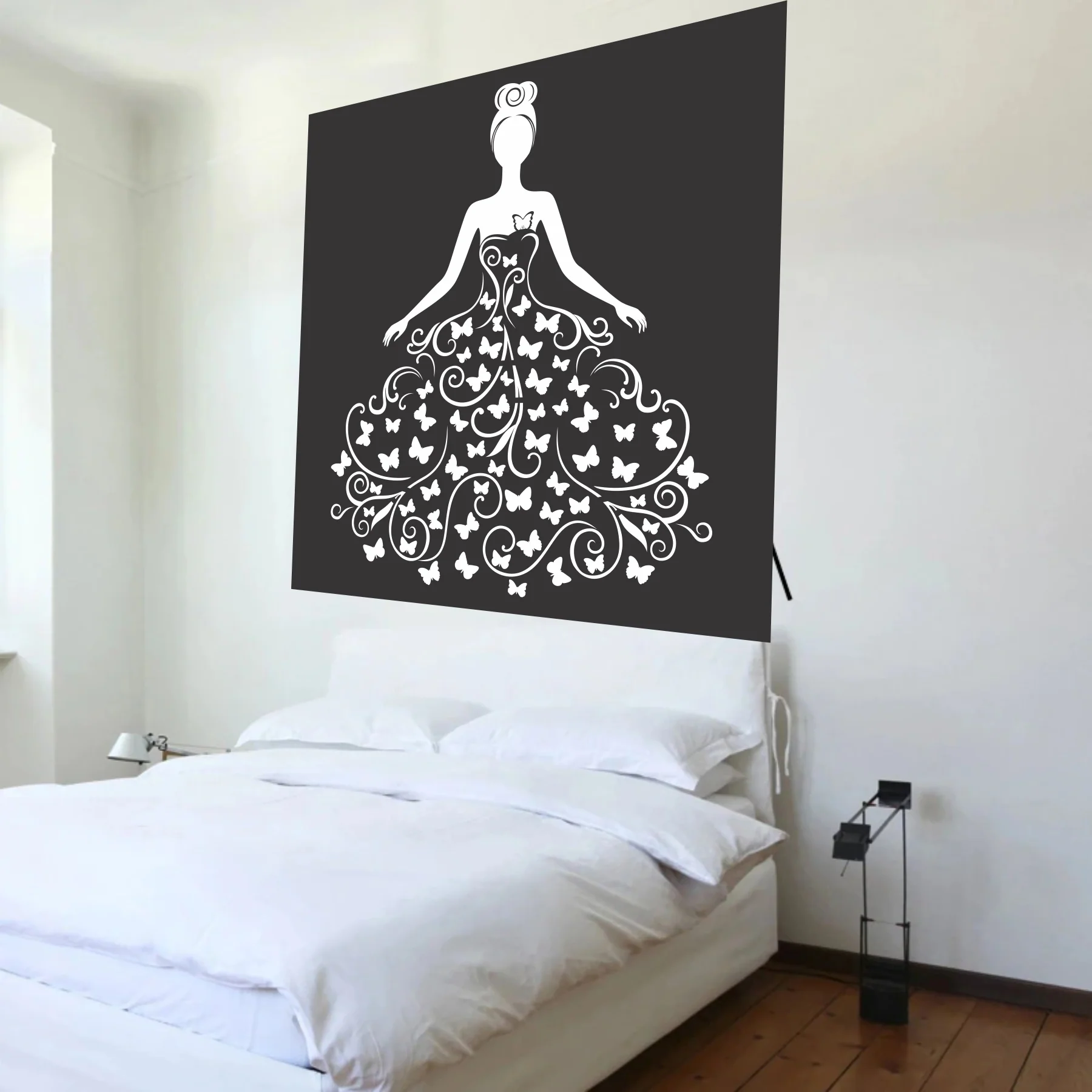 Butterfly Queen girl Wall Stencils For wall Painting Airbrush Painting Art Cake Spray Mold DIY Decor Crafts Canvas.ID#11.ID#228 - Image 6
