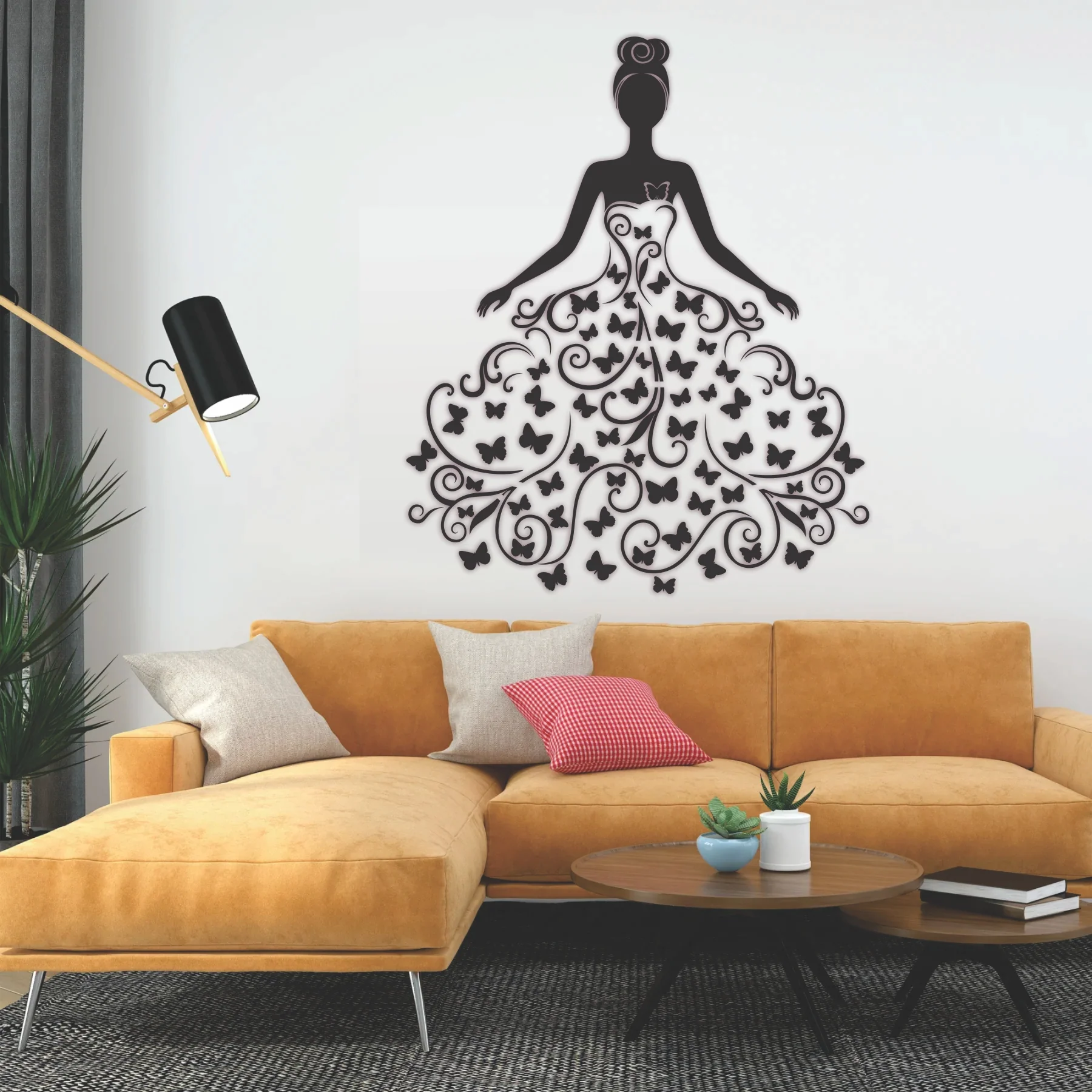 Butterfly Queen girl Wall Stencils For wall Painting Airbrush Painting Art Cake Spray Mold DIY Decor Crafts Canvas.ID#11.ID#228 - Image 7