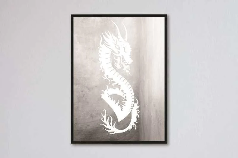 Dragons Reusable Stencil Reusable Stencil For Canvas And Wall Painting.ID# 392 - Image 9