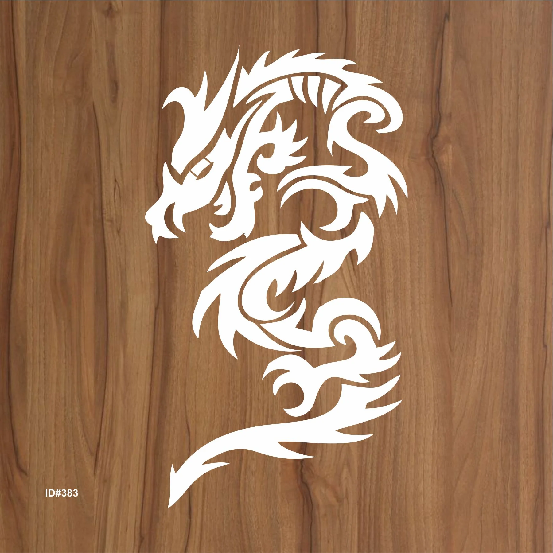 Dragons Reusable Stencil Reusable Stencil For Canvas And Wall Painting.ID# 393 - Image 2