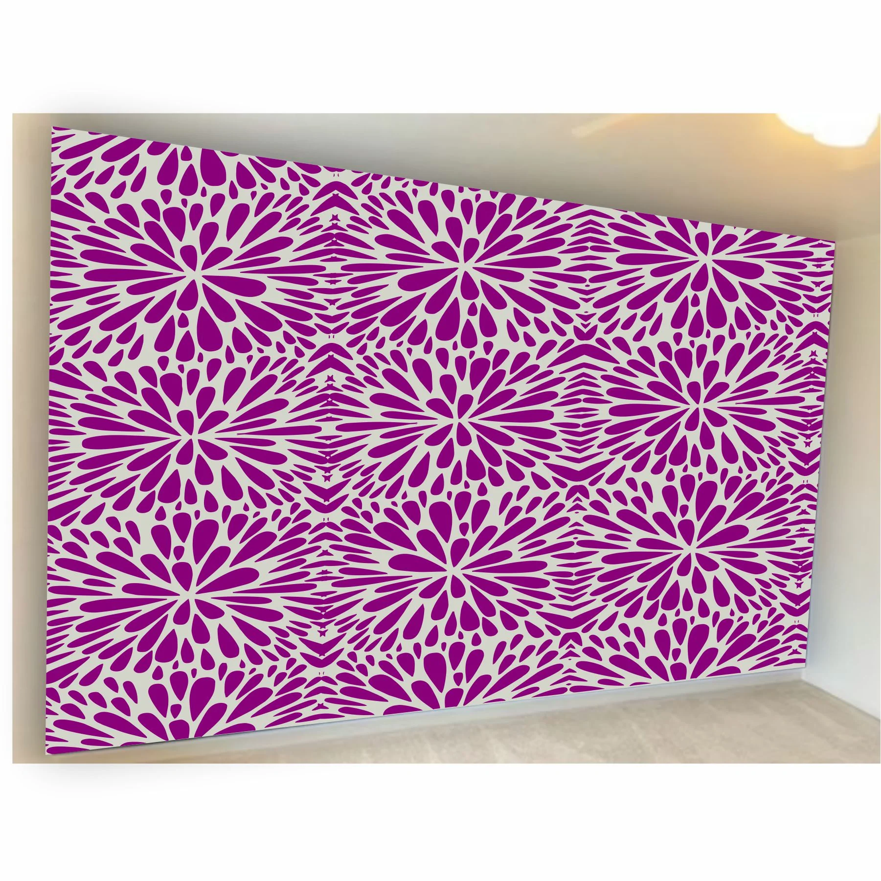 Floral Pattern stencil Reusable Stencil For Canvas And Wall Painting.ID# 358 - Image 5