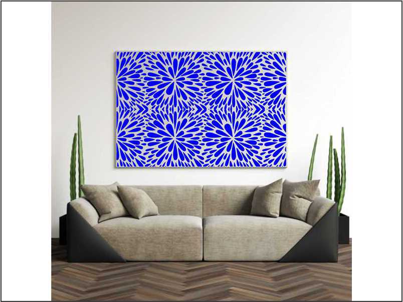 Floral Pattern stencil Reusable Stencil For Canvas And Wall Painting.ID# 358 - Image 9