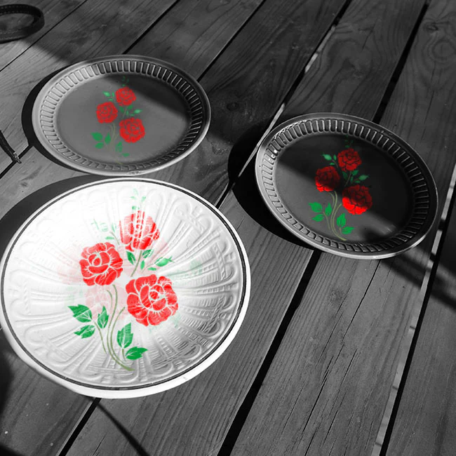 Floral Reusable Sheets Reusable Stencil for Canvas and wall painting.ID#78 - Image 6