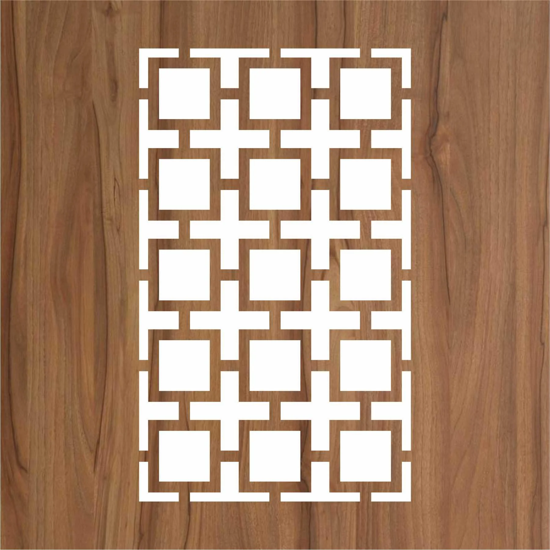 Geomatric Pattern Moroccan Fabric Reusable Stencil For Canvas And Wall Painting.ID#208D - Image 2