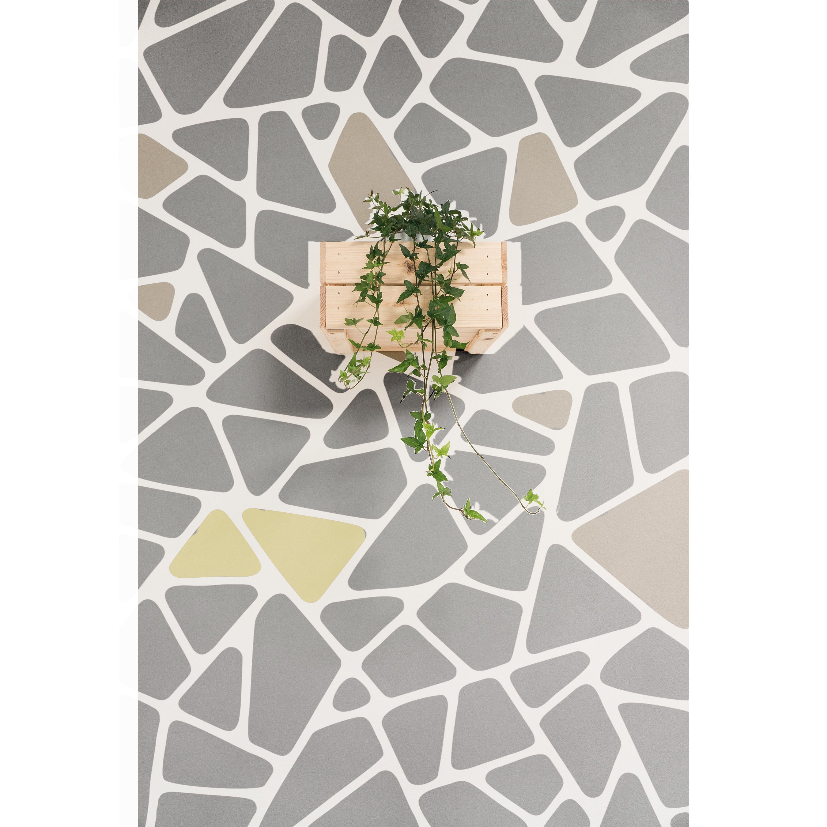 Geometric Pattern Stencil for Wall Painting Scrapbooking Album Decoration. ID #63 - Image 3
