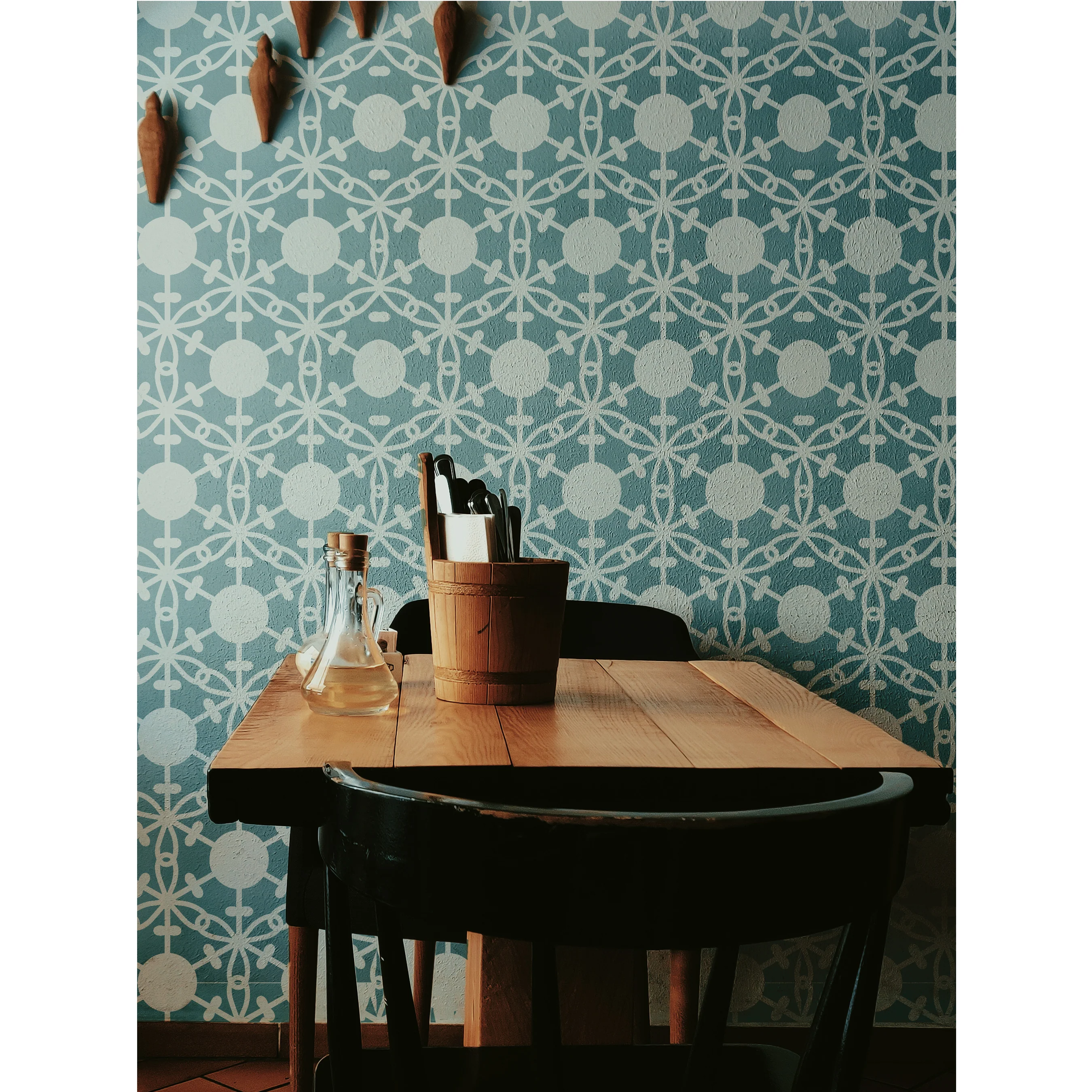 Geometric Pattern Stencil Painting Scrapbook Coloring Embossing Album Decorative Template. ID #238 - Image 3