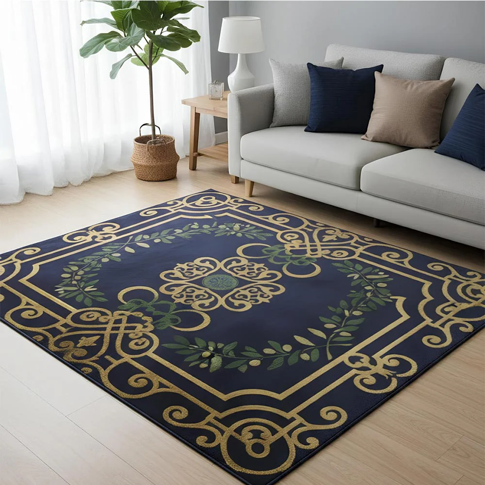 Grecian Filigree Frame Stencil for Wall, Furniture & Floor Décor – Classic Ornamental Border Design – ID# 732 - Image 6