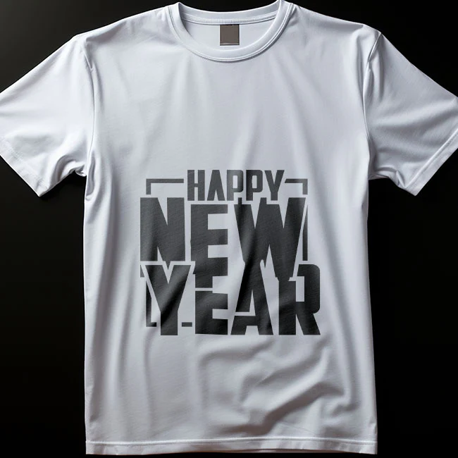 Happy New Year Stencil - Reusable Stencils for Painting - Create DIY Happy New Year Stars Decorative Paper Card Template. ID #584 - Image 4
