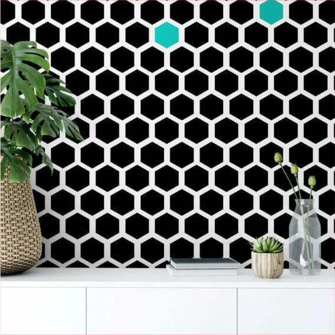 Hexagano Mini Pattern Stencil , Wall Stencils For wall Painting Airbrush Painting Art Cake Spray Mold DIY Decor Crafts Canvas.ID#181 - Image 10