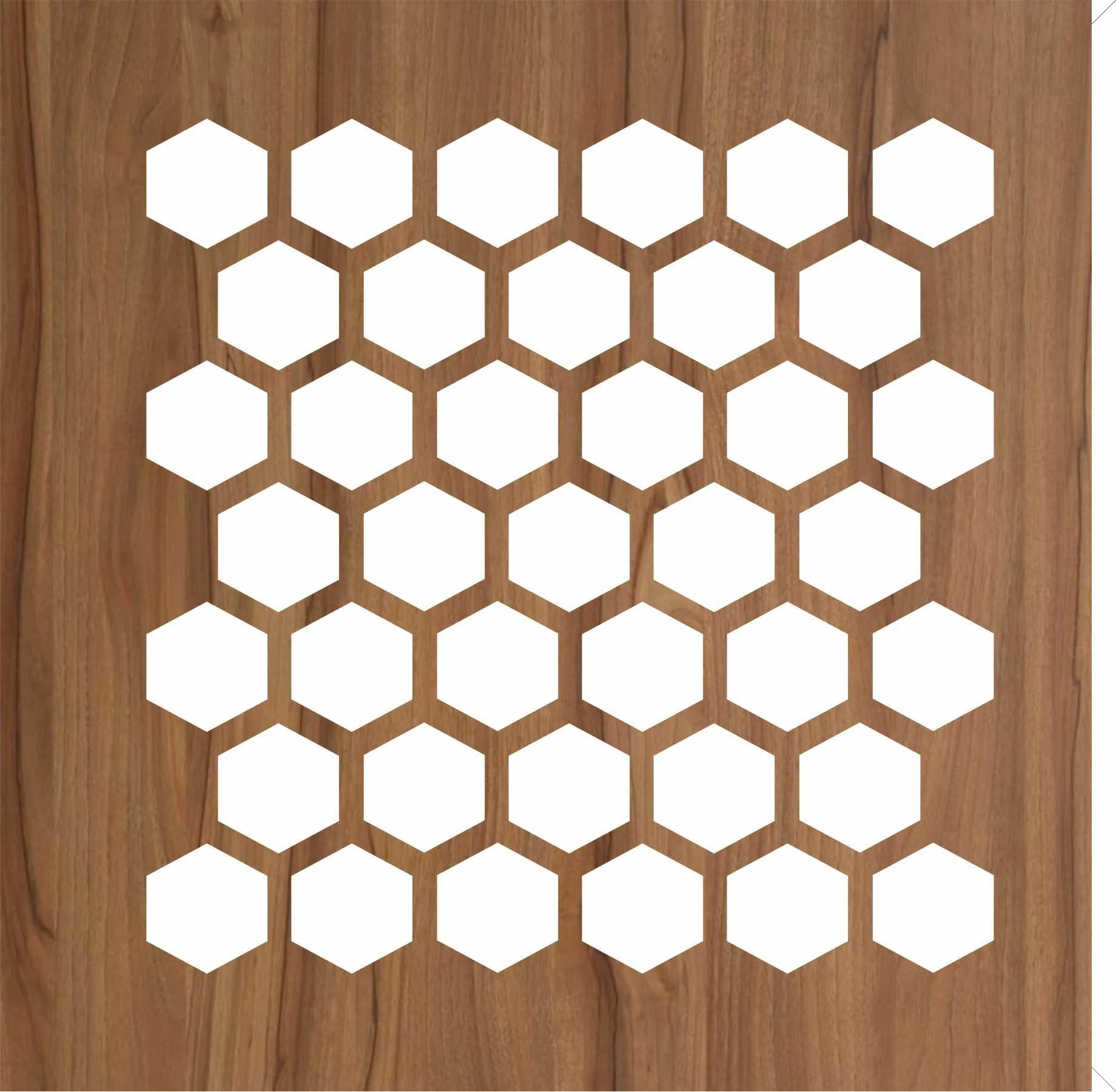 Hexagano Mini Pattern Stencil , Wall Stencils For wall Painting Airbrush Painting Art Cake Spray Mold DIY Decor Crafts Canvas.ID#181 - Image 2