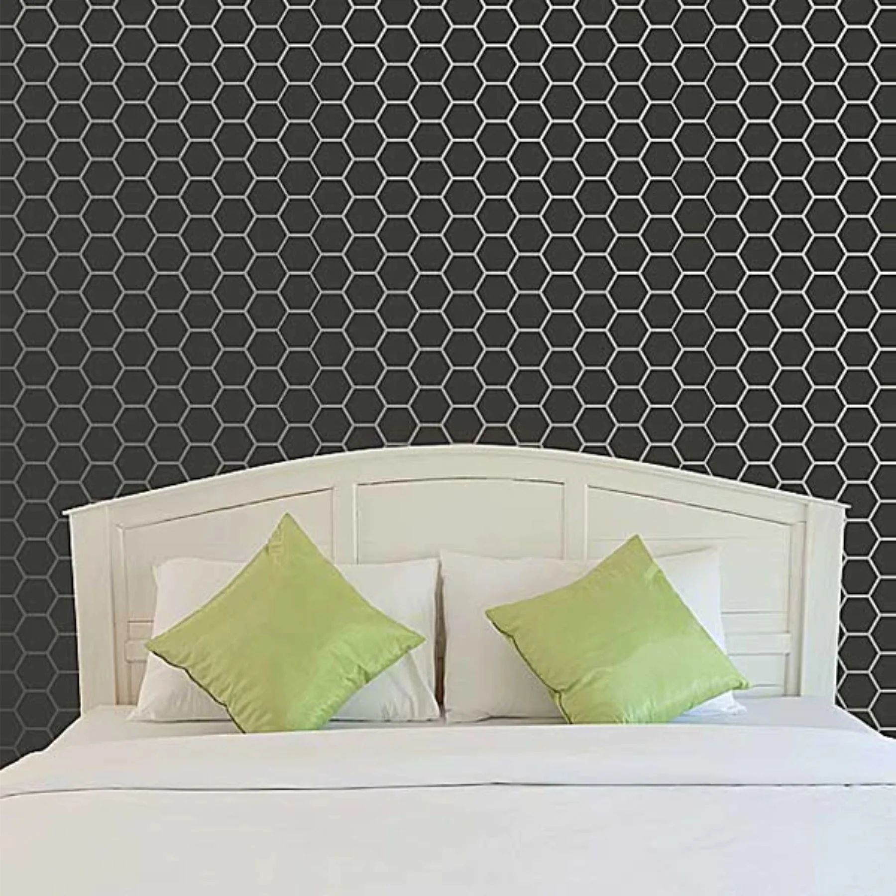 Honey Comb Pattern Reusable Stencil For Canvas And Wall Painting.ID#212E - Image 8