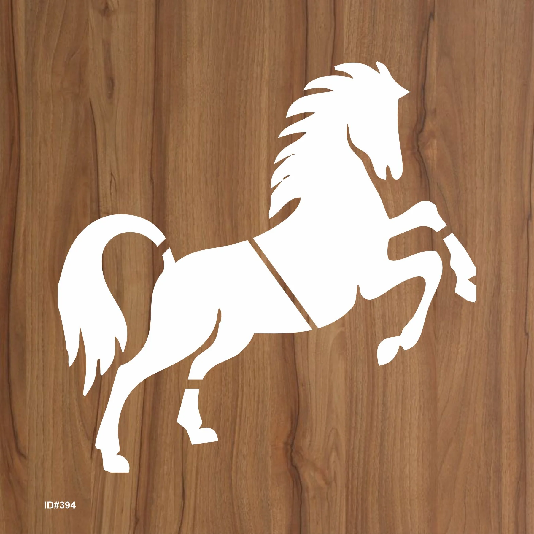 Horse Reusable Stencil For Canvas And Wall Painting.ID #394 - Image 2