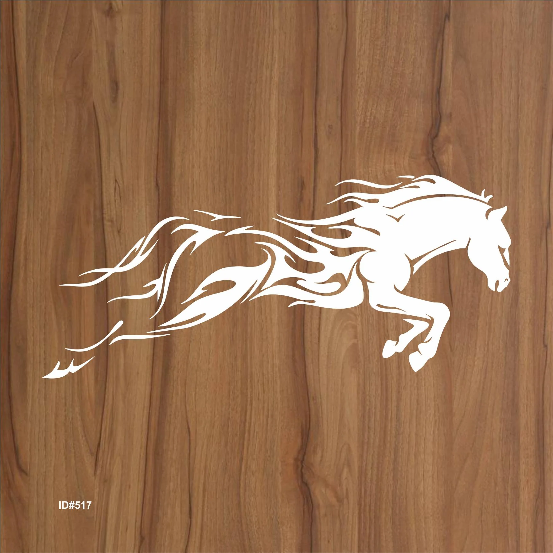 Horse Running Stencil Used for Wall Painting Scrapbooking Stamping Embossing Album Paper Card Template. ID #517 - Image 2