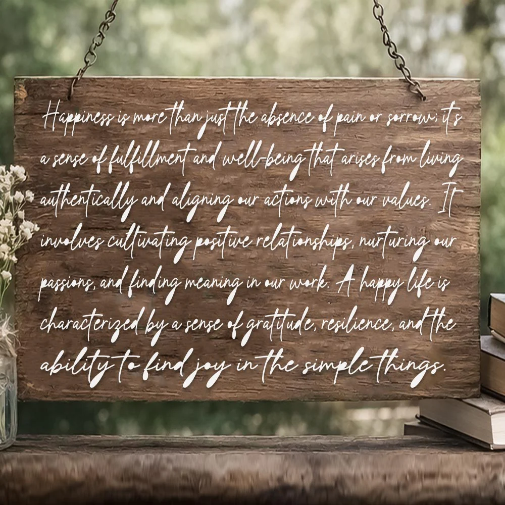 Inspirational Happiness Quote Calligraphy Stencil for Wall, Wood & Canvas Art – Motivational Text Design – ID# 695 - Image 7