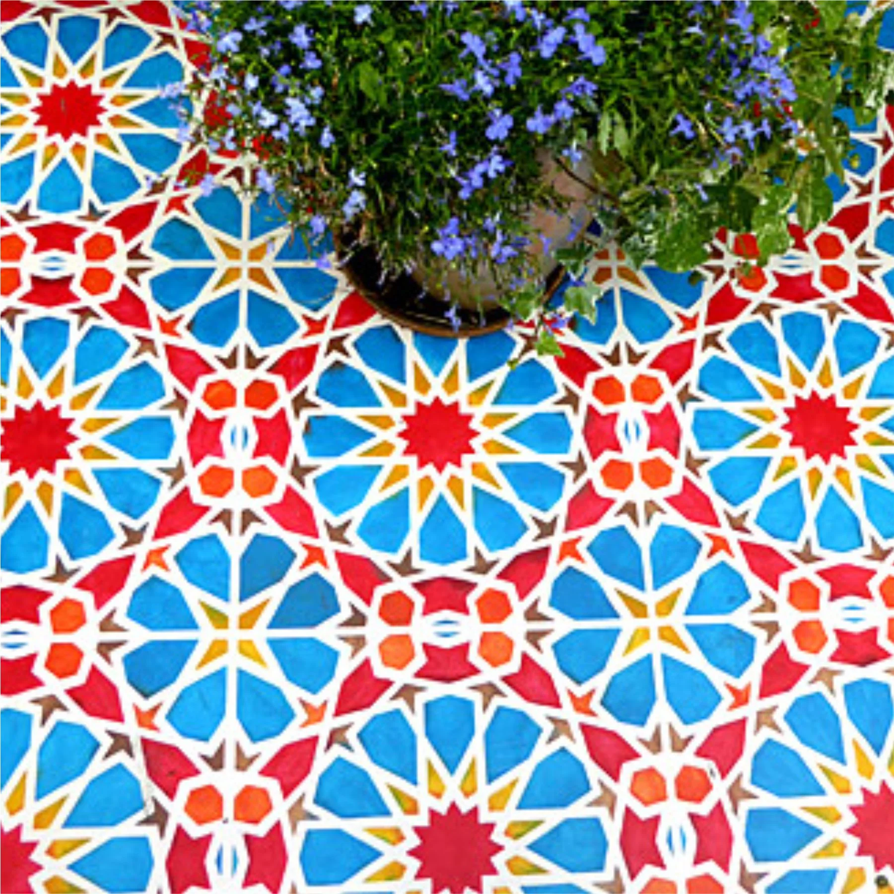 Islamic Art Geometric Design Stencil Reusable Stencil For Canvas And Wall Painting.ID# 343 - Image 6