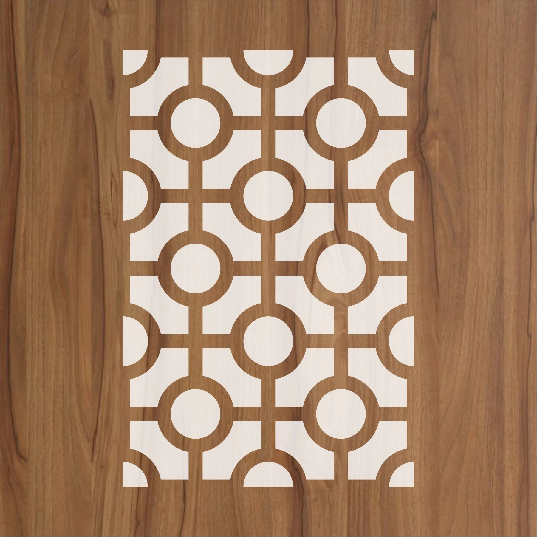 Jali Pattern Reusable Stencil For Canvas And Wall Painting.ID#212B - Image 2