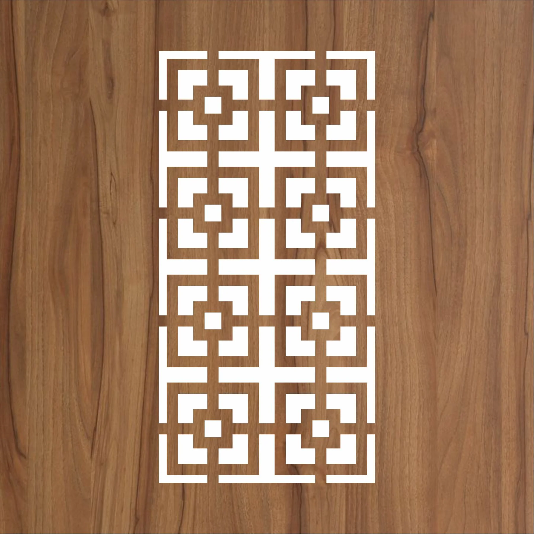 Korean symbol Jali Pattern Reusable Stencil For Canvas And Wall Painting.ID#212C - Image 2