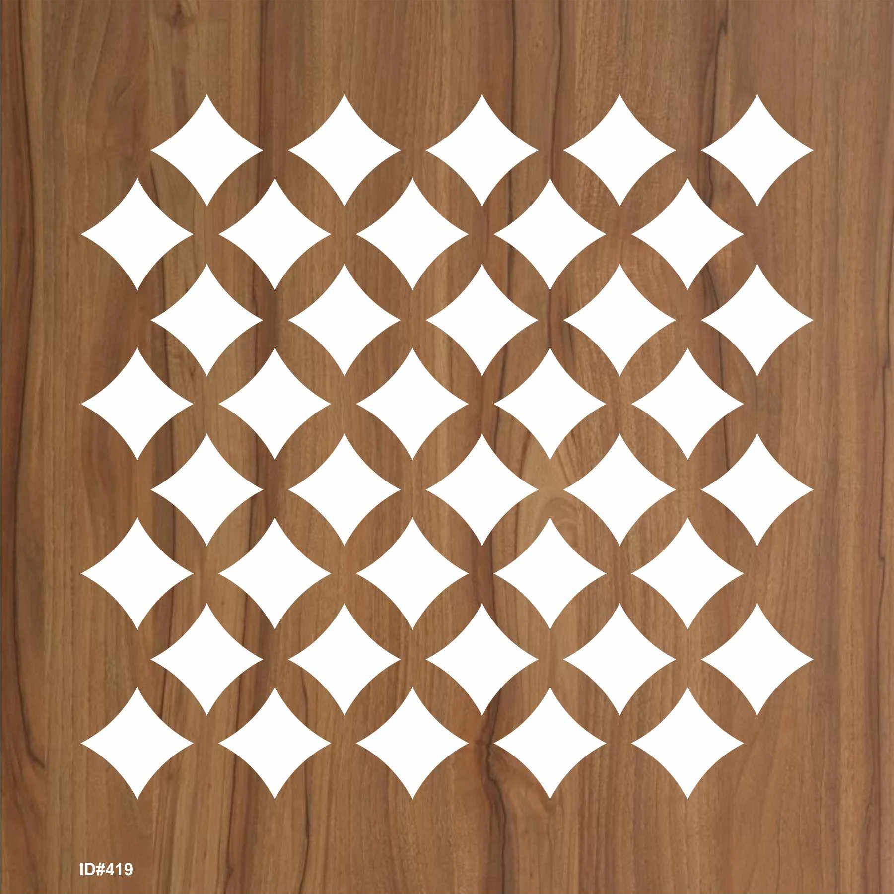 Japanes Traditional Pattern Stencil Reusable Stencil For Canvas And Wall Painting.ID #419 - Image 2