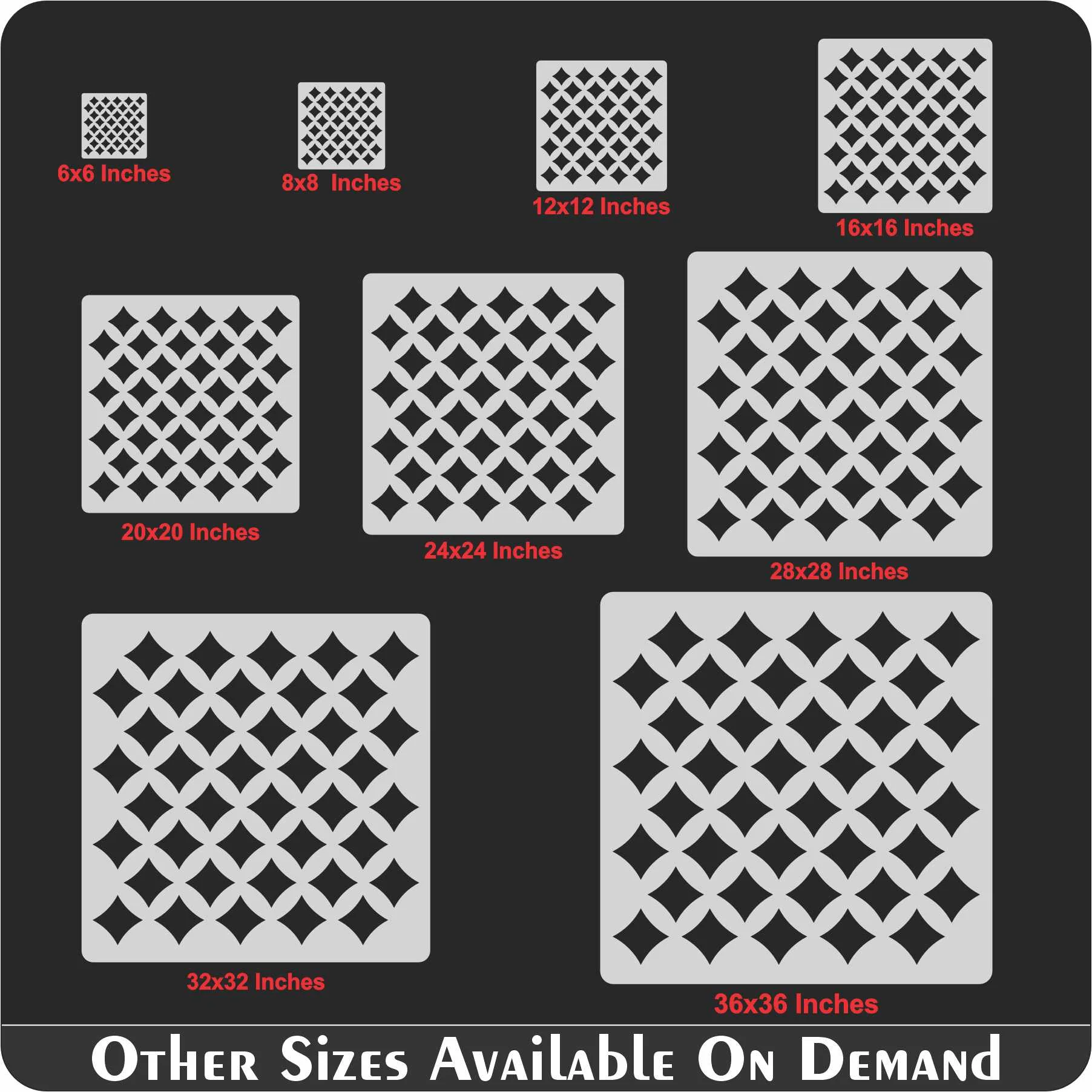 Japanes Traditional Pattern Stencil Reusable Stencil For Canvas And Wall Painting.ID #419 - Image 8