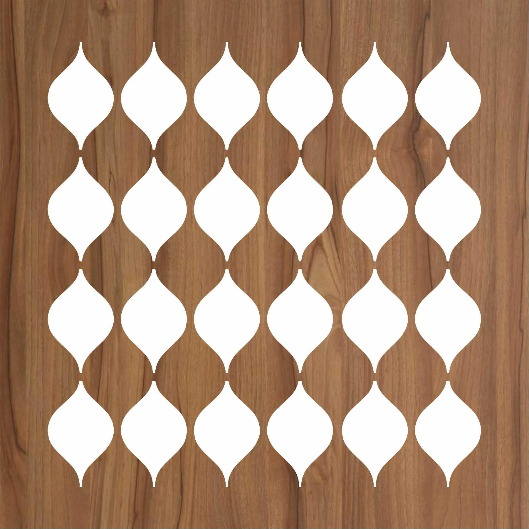 Japanese Pattern Reusable Stencil for Canvas and wall painting.ID#156 - Image 2