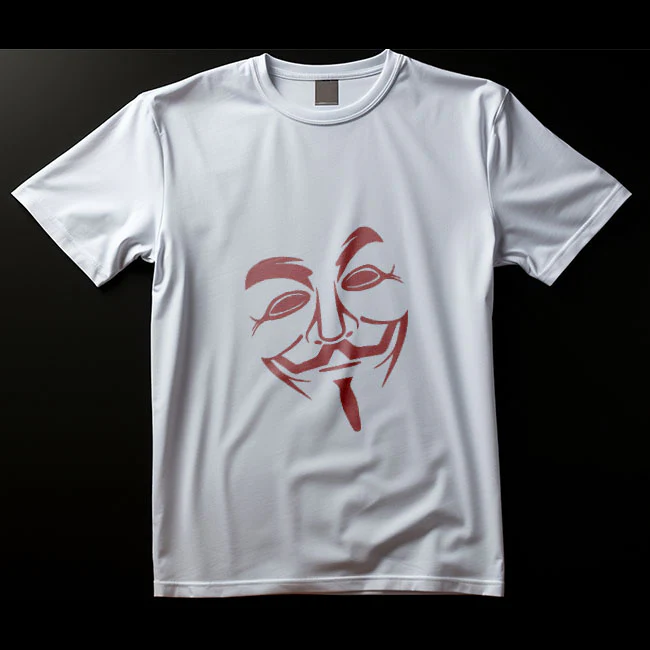 Joker Face Reusable Stencil for Canvas and wall painting.ID#107 - Image 3