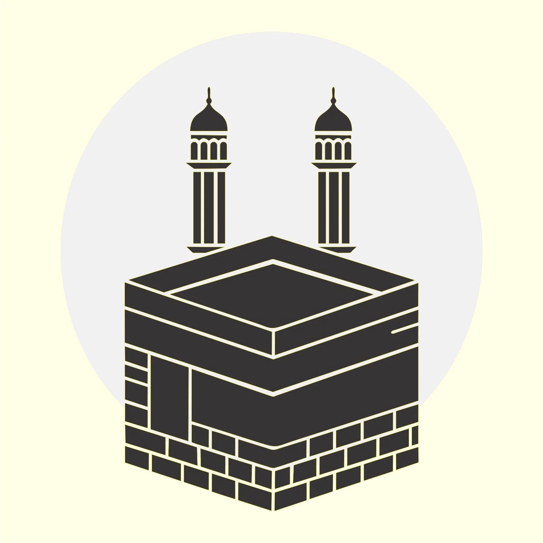 KAABA Stencils Islamic Reusable Stencil for Canvas and wall Painting.ID#4121 - Image 6